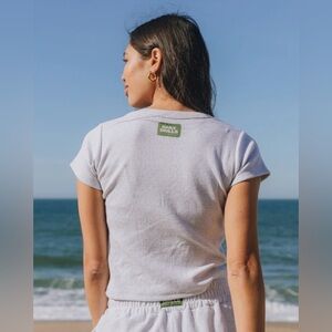 ISO DAILY DRILLS RIBBED BABY TEE